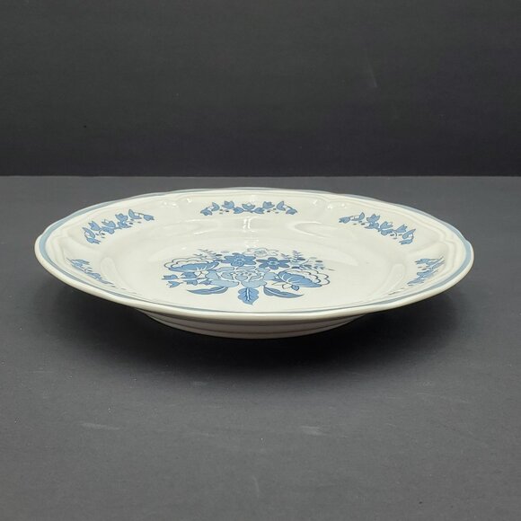Newcor All Flowers Blue Floral Salad Plates Forman Designs Stoneware Plates - Picture 6 of 8